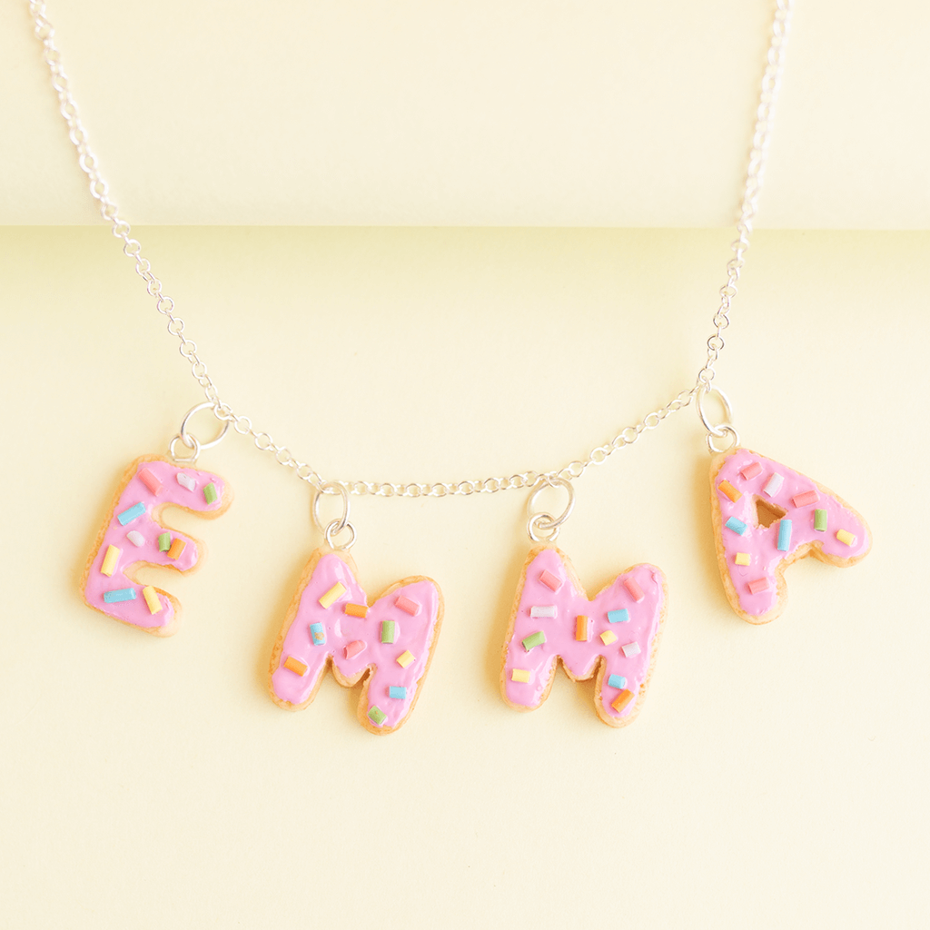 Gargantilla nombre galletas