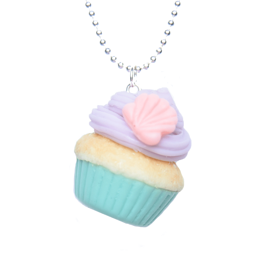 Collar cupcake mermaid