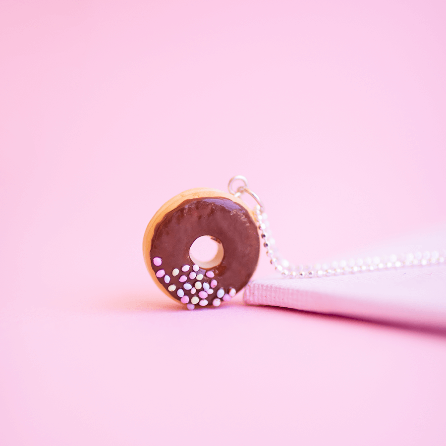 Collar donita chocolate