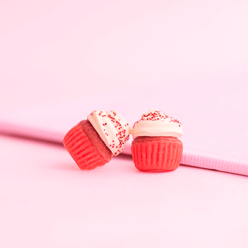 Aretes cupcake redvelvet