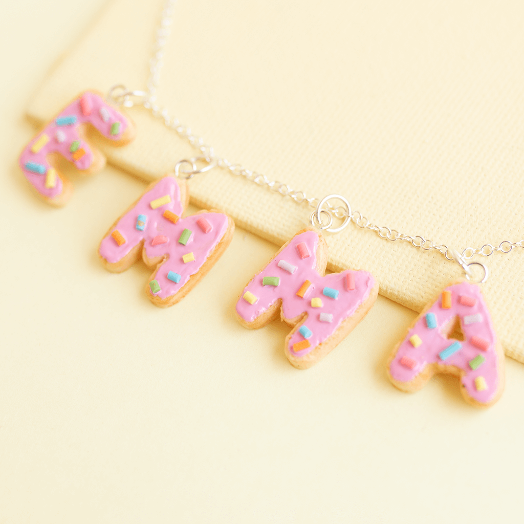 Gargantilla nombre galletas