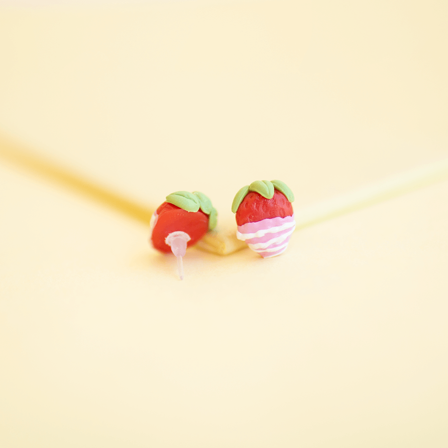 Aretes fresas
