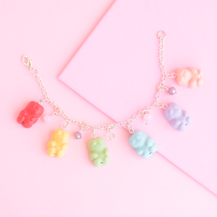 Pulsera panditas rainbow